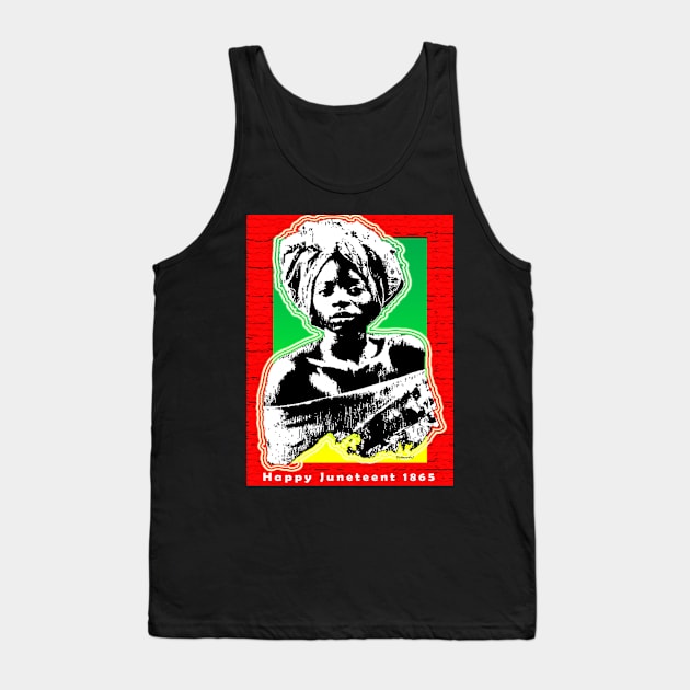 Happy Juneteenth Tank Top by Afrocentric-Redman4u2